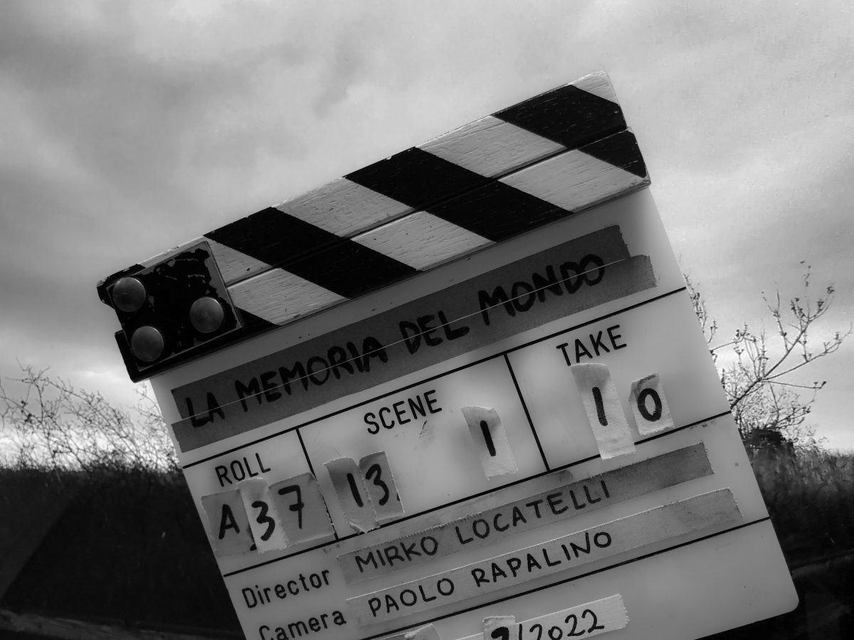 Mirko Locatelli termina le riprese del suo quarto film “La memoria del mondo”